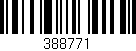 Código de barras (EAN, GTIN, SKU, ISBN): '388771'