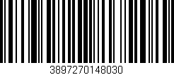 Código de barras (EAN, GTIN, SKU, ISBN): '3897270148030'