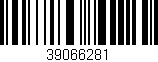 Código de barras (EAN, GTIN, SKU, ISBN): '39066281'
