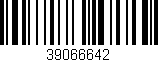 Código de barras (EAN, GTIN, SKU, ISBN): '39066642'