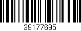 Código de barras (EAN, GTIN, SKU, ISBN): '39177695'