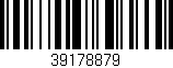 Código de barras (EAN, GTIN, SKU, ISBN): '39178879'