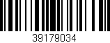 Código de barras (EAN, GTIN, SKU, ISBN): '39179034'