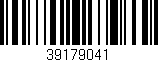 Código de barras (EAN, GTIN, SKU, ISBN): '39179041'