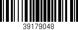 Código de barras (EAN, GTIN, SKU, ISBN): '39179048'