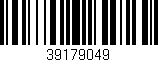 Código de barras (EAN, GTIN, SKU, ISBN): '39179049'