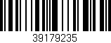 Código de barras (EAN, GTIN, SKU, ISBN): '39179235'