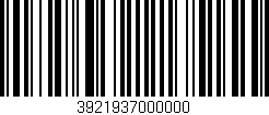 Código de barras (EAN, GTIN, SKU, ISBN): '3921937000000'