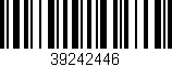 Código de barras (EAN, GTIN, SKU, ISBN): '39242446'