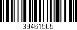 Código de barras (EAN, GTIN, SKU, ISBN): '39461505'