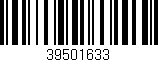 Código de barras (EAN, GTIN, SKU, ISBN): '39501633'