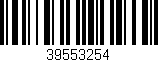 Código de barras (EAN, GTIN, SKU, ISBN): '39553254'