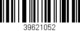 Código de barras (EAN, GTIN, SKU, ISBN): '39621052'
