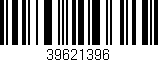 Código de barras (EAN, GTIN, SKU, ISBN): '39621396'