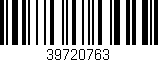 Código de barras (EAN, GTIN, SKU, ISBN): '39720763'