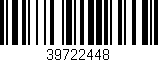 Código de barras (EAN, GTIN, SKU, ISBN): '39722448'