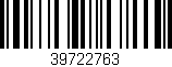 Código de barras (EAN, GTIN, SKU, ISBN): '39722763'