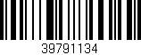 Código de barras (EAN, GTIN, SKU, ISBN): '39791134'