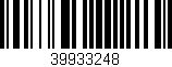 Código de barras (EAN, GTIN, SKU, ISBN): '39933248'