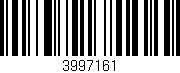 Código de barras (EAN, GTIN, SKU, ISBN): '3997161'