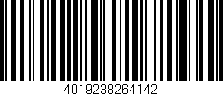 Código de barras (EAN, GTIN, SKU, ISBN): '4019238264142'