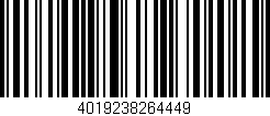 Código de barras (EAN, GTIN, SKU, ISBN): '4019238264449'