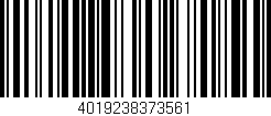 Código de barras (EAN, GTIN, SKU, ISBN): '4019238373561'