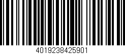 Código de barras (EAN, GTIN, SKU, ISBN): '4019238425901'