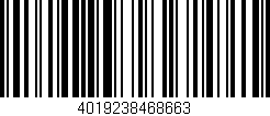 Código de barras (EAN, GTIN, SKU, ISBN): '4019238468663'
