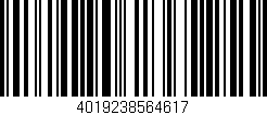 Código de barras (EAN, GTIN, SKU, ISBN): '4019238564617'