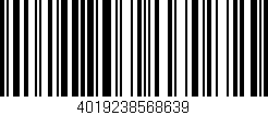 Código de barras (EAN, GTIN, SKU, ISBN): '4019238568639'