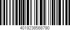 Código de barras (EAN, GTIN, SKU, ISBN): '4019238568790'
