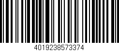 Código de barras (EAN, GTIN, SKU, ISBN): '4019238573374'