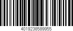 Código de barras (EAN, GTIN, SKU, ISBN): '4019238589955'