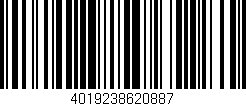 Código de barras (EAN, GTIN, SKU, ISBN): '4019238620887'
