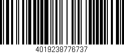 Código de barras (EAN, GTIN, SKU, ISBN): '4019238776737'