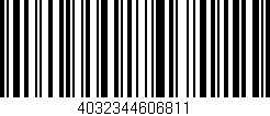 Código de barras (EAN, GTIN, SKU, ISBN): '4032344606811'