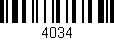 Código de barras (EAN, GTIN, SKU, ISBN): '4034'