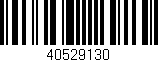 Código de barras (EAN, GTIN, SKU, ISBN): '40529130'