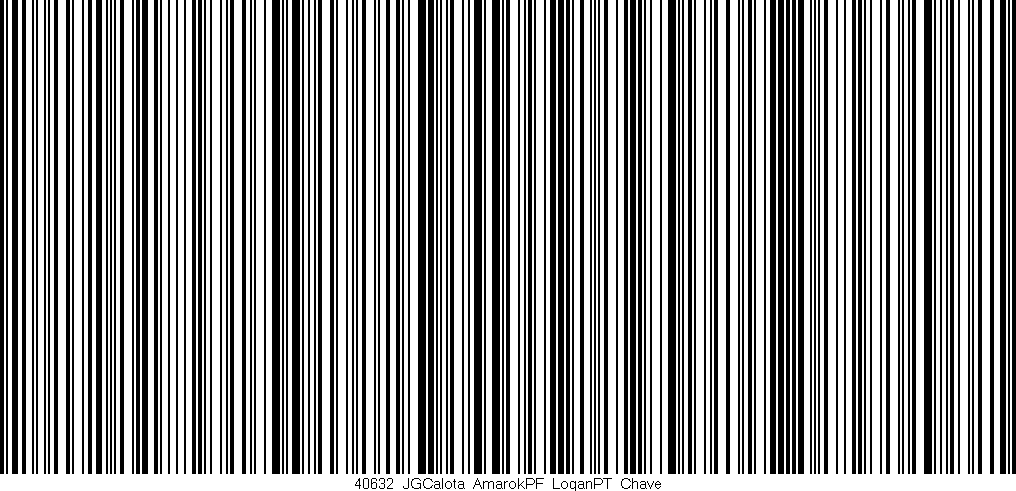 Código de barras (EAN, GTIN, SKU, ISBN): '40632_JGCalota_AmarokPF_LoganPT_Chave'