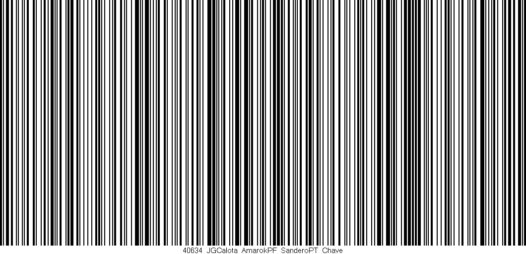 Código de barras (EAN, GTIN, SKU, ISBN): '40634_JGCalota_AmarokPF_SanderoPT_Chave'