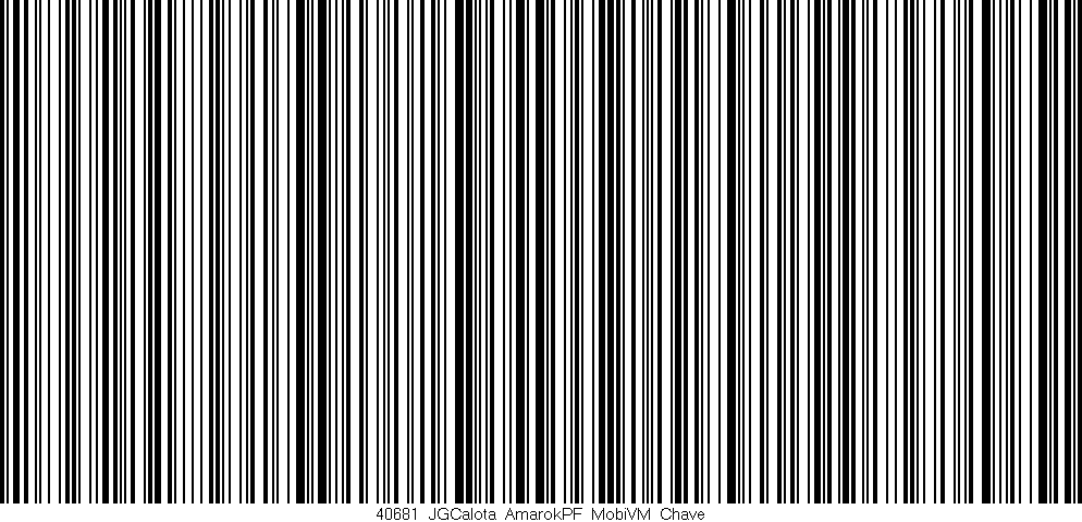 Código de barras (EAN, GTIN, SKU, ISBN): '40681_JGCalota_AmarokPF_MobiVM_Chave'
