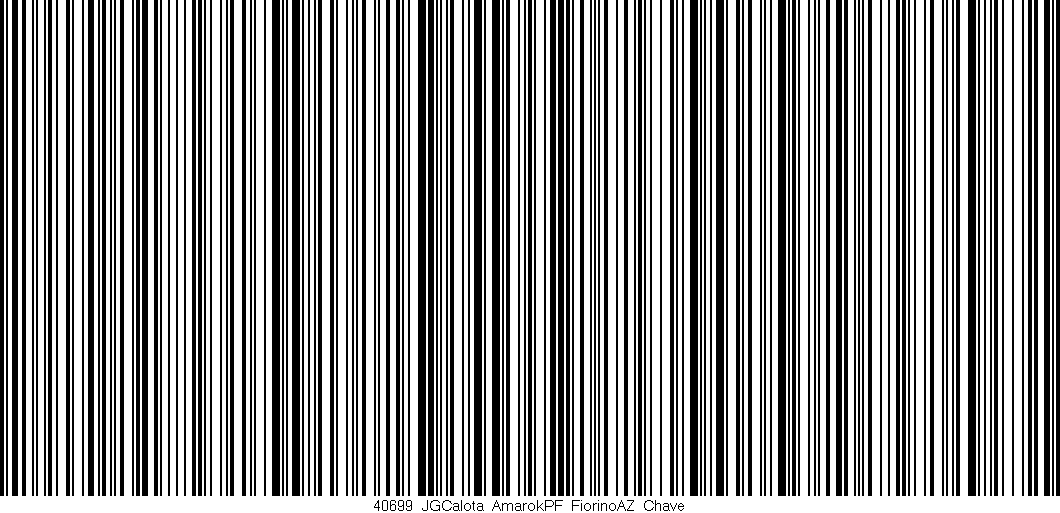 Código de barras (EAN, GTIN, SKU, ISBN): '40699_JGCalota_AmarokPF_FiorinoAZ_Chave'