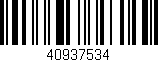 Código de barras (EAN, GTIN, SKU, ISBN): '40937534'