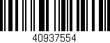 Código de barras (EAN, GTIN, SKU, ISBN): '40937554'