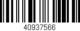 Código de barras (EAN, GTIN, SKU, ISBN): '40937566'