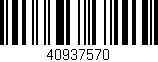 Código de barras (EAN, GTIN, SKU, ISBN): '40937570'
