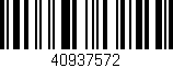 Código de barras (EAN, GTIN, SKU, ISBN): '40937572'