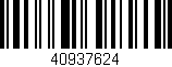 Código de barras (EAN, GTIN, SKU, ISBN): '40937624'