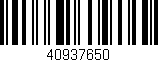 Código de barras (EAN, GTIN, SKU, ISBN): '40937650'